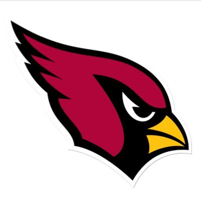 A picture of a cardinal head, which is the mascot logo for the coldwater high school boys tennis team.